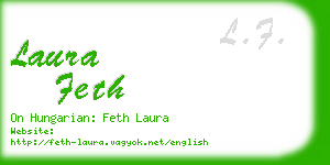 laura feth business card